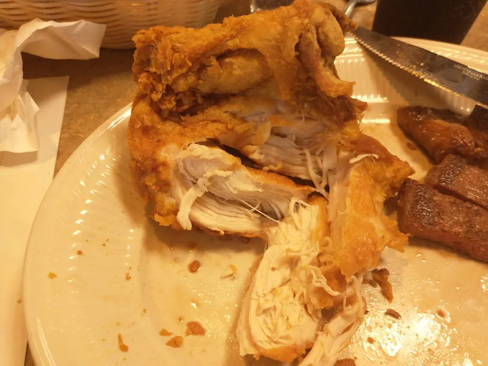 Overcooked Broasted Chicken Breast